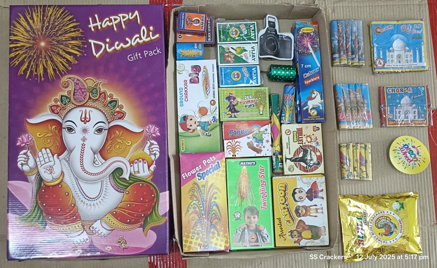 25 Items  Gift Box